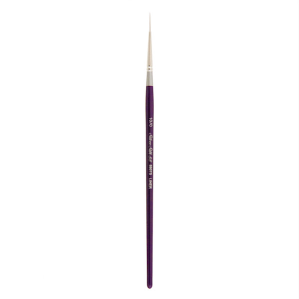 Пензель лайнер SILVER SILK 8807S, синтетика, к.р., SilverBrush. №10/0 (1мм) 
