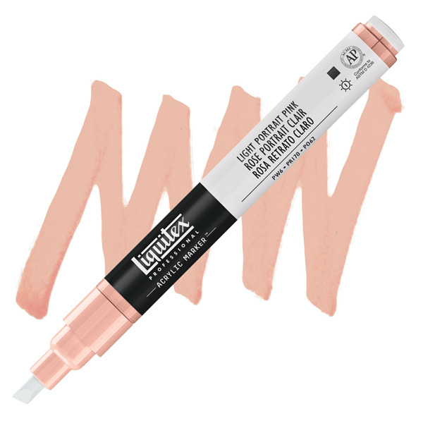 Liquitex акриловый маркер Paint Marker 2мм, #810 Light Portrait Pink (Светло-розовый)