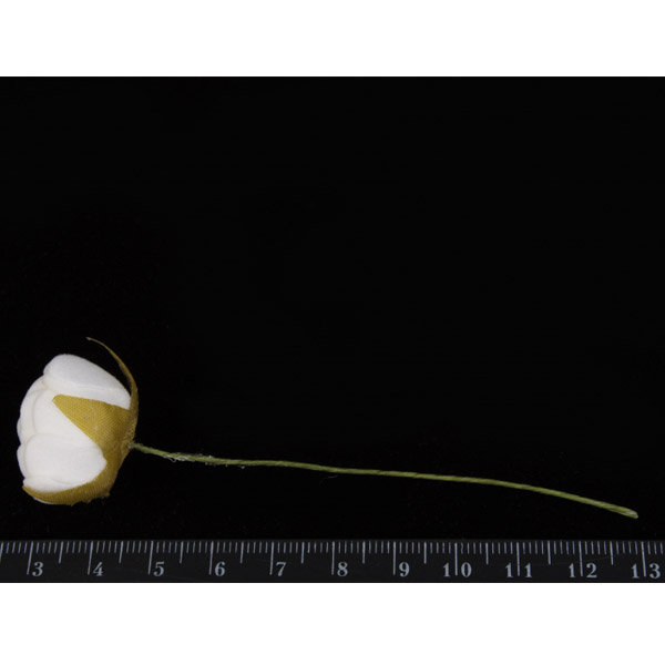 Букетик штучних квітів півонії 6 шт/уп., БІЛІ  - фото 2