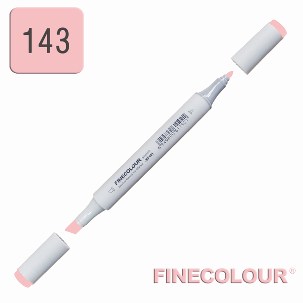 Маркер спиртовой Finecolour Junior 143 шпинель розовая R143