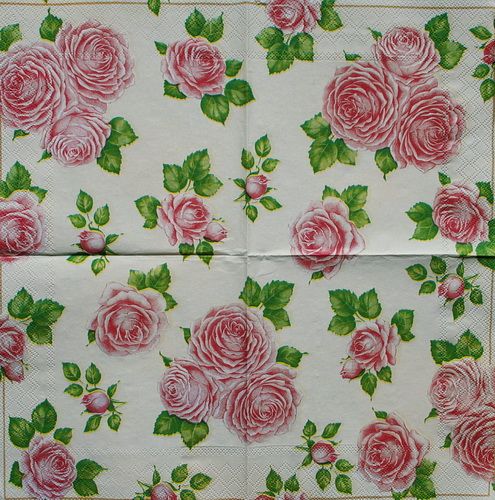 Салфетка Розы шебби