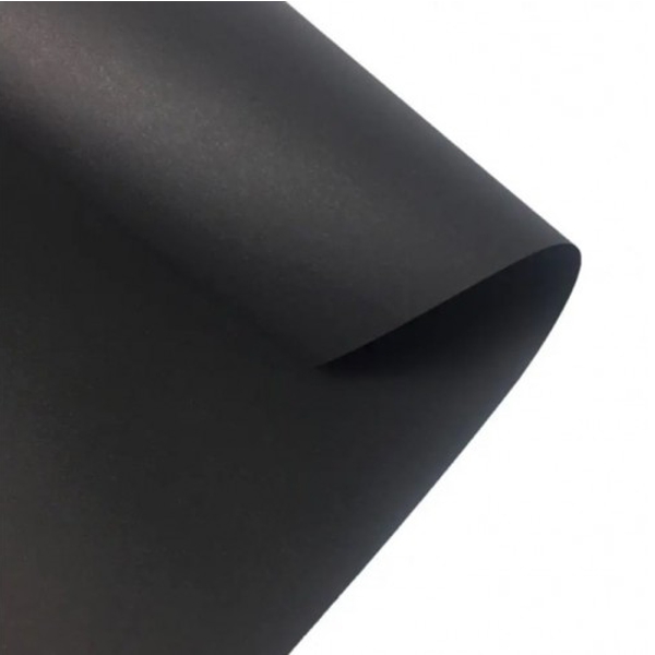 Картон Folia 50x70 см, 300 g, Чорний №90 