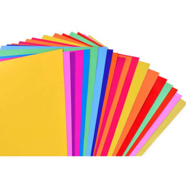 Набір кольорового 2-х стороннього картону та паперу №31, А3, 20 л  - фото 1