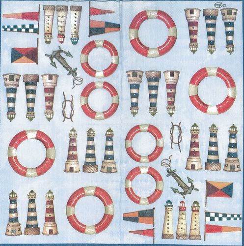 Салфетка Морская