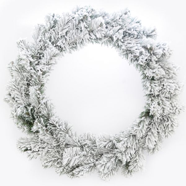 Венок Yes! Fun «Рождественский» заснеженный, диаметр - 17,5см
