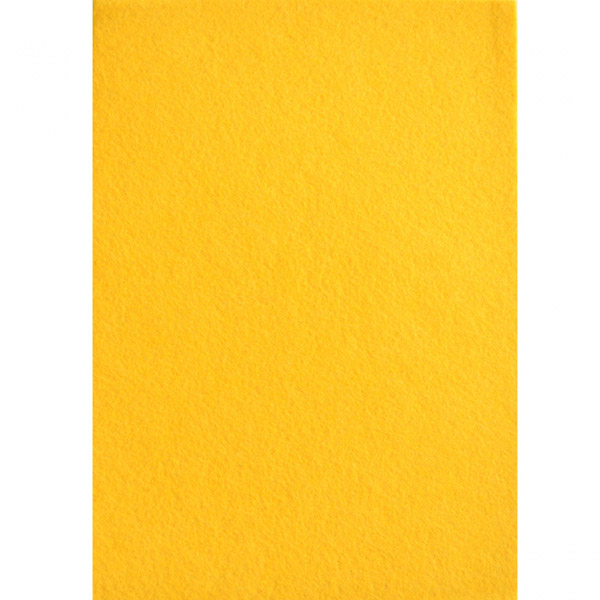 Фетр жорсткий, темно-жовтий, Santi, 21x30 см 
