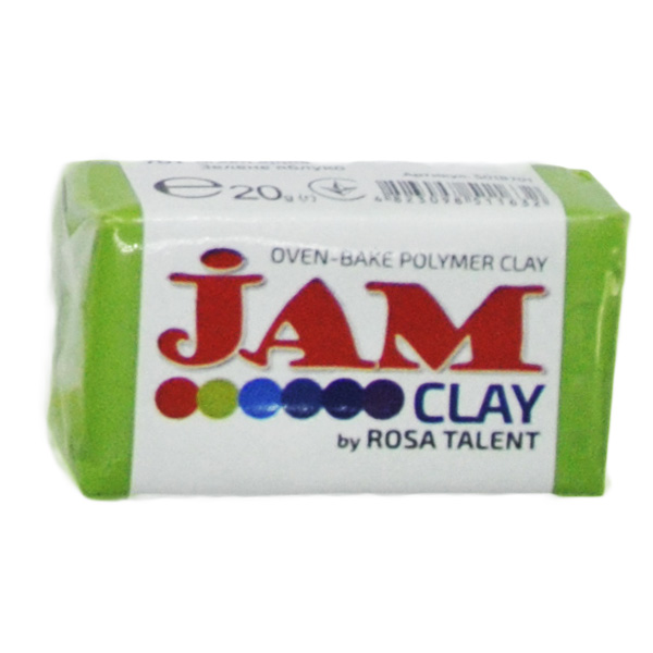 Пластика "Jam Clay", 20 р. Колір: Зелене яблуко 