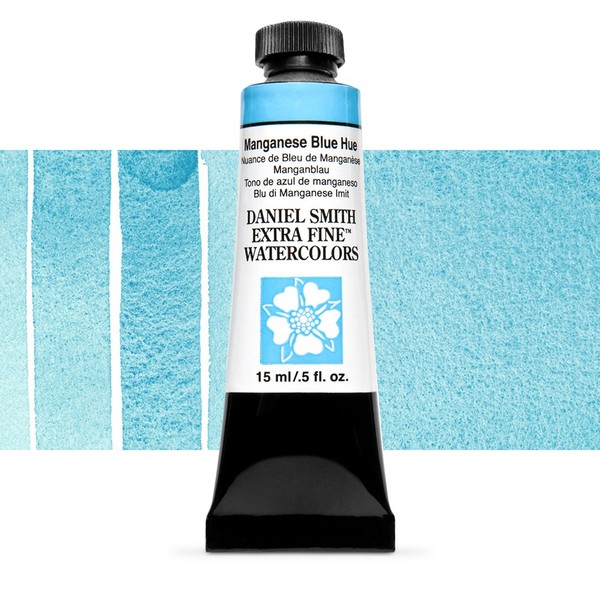 Акварельная краска Daniel Smith, туба, 15мл. Цвет: Manganese Blue Hue s1