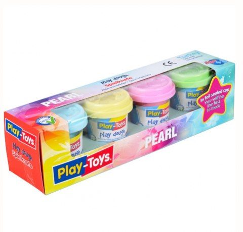 Набор для лепки «PlayToys» Pearl, 4х50 гр