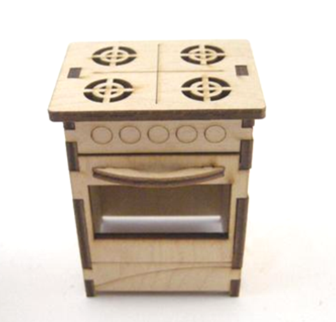 Кукольная мебель: Кухонная плита (набор Августин),   мм