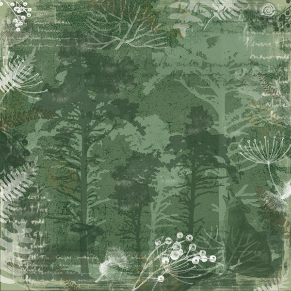 Набір скраппаперу «Forest life», 10л, 20x20см, Фабрика Декору - фото 10