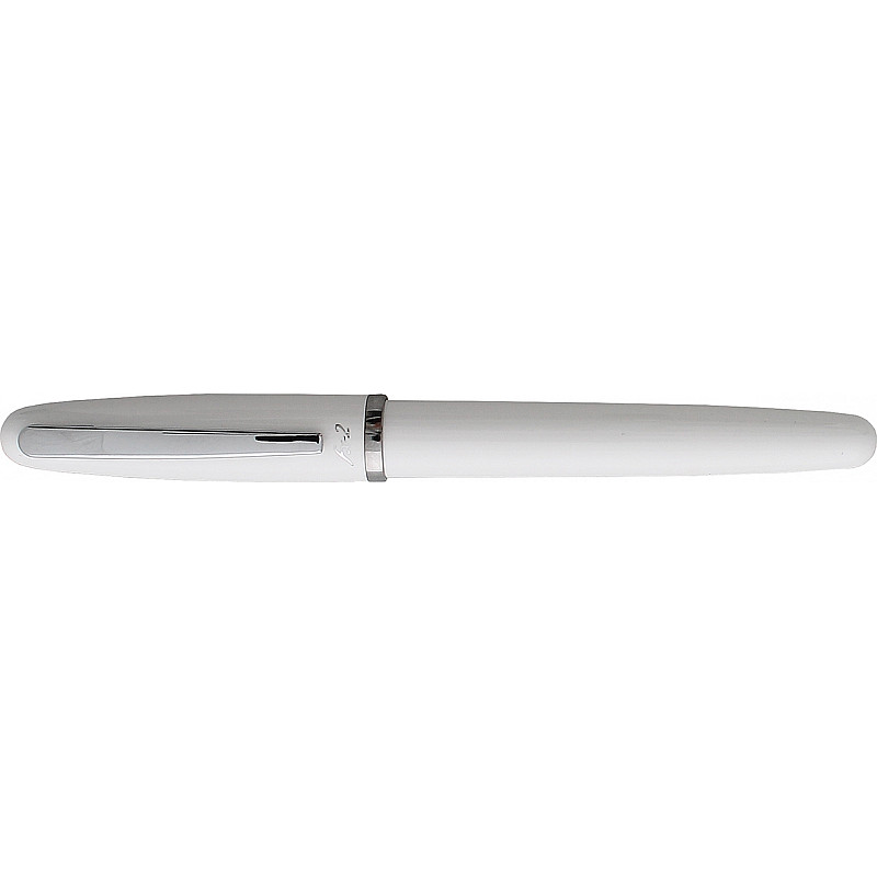 Ручка гелева Penac FX-2, Толщина линии - 0,7 мм. Цвет: БЕЛЫЙ - фото 2