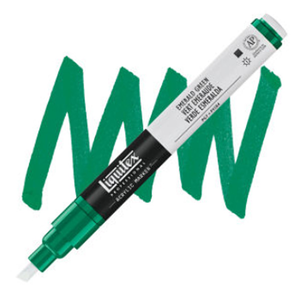 Liquitex акриловый маркер Paint Marker 2мм, #450 Emerald Green (Смарагдовий)