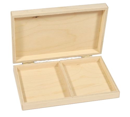 Скринька для колоди карт (подвійна), 20*10*3,5 см 