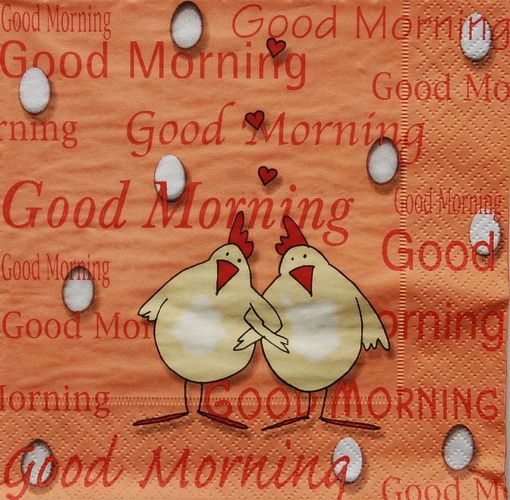 Салфетка Good morning