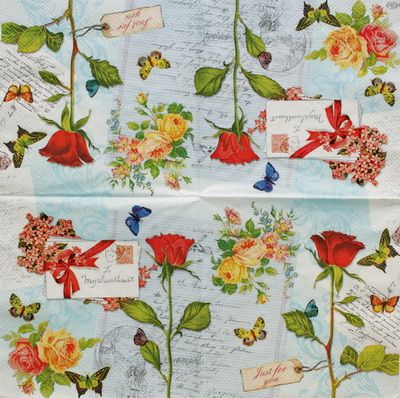 Салфетка Романтичные композиции