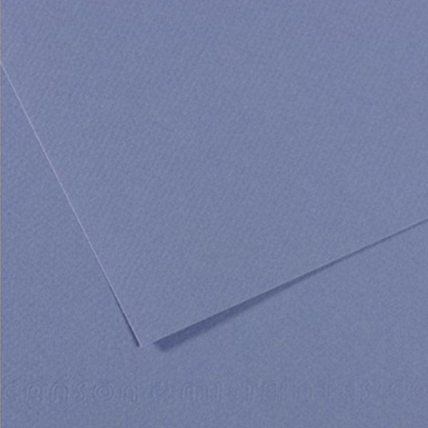 Папір для пастелі Canson Mi-Teintes 160 гр, 50x65 см, 118 Блакитний лід (Ice blue) 