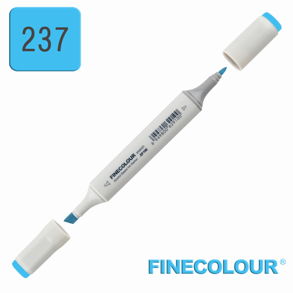Маркер спиртовий Finecolour Sketchmarker 237 блакитний ціанін B237 