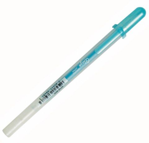 Ручка гелева, GLAZE 3D-ROLLER, Бірюзова, Sakura 