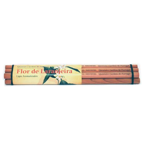 Графітний олівець, ароматизований Viarco 18см. №4 КВІТКА АПЕЛЬСИНА