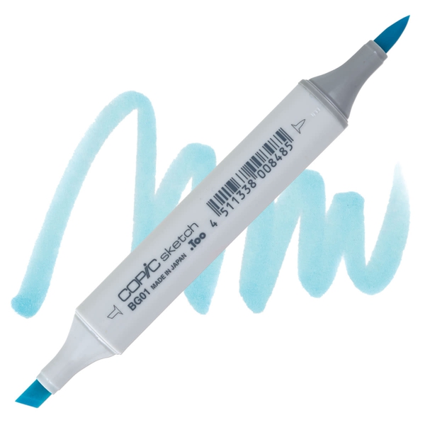 Copic маркер Sketch, №BG-01 Aqua blue (Голубая вода)