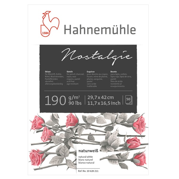 Альбом для нарисів Hahnemuhle "Nostalgie", А1, 50л, 190г/м2  - фото 1
