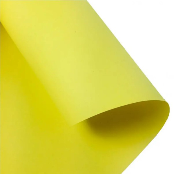 Folia картон Photo Mounting Board 300 гр, 70x100 см, №12 Lemon yellow (Лимонно-желтый)