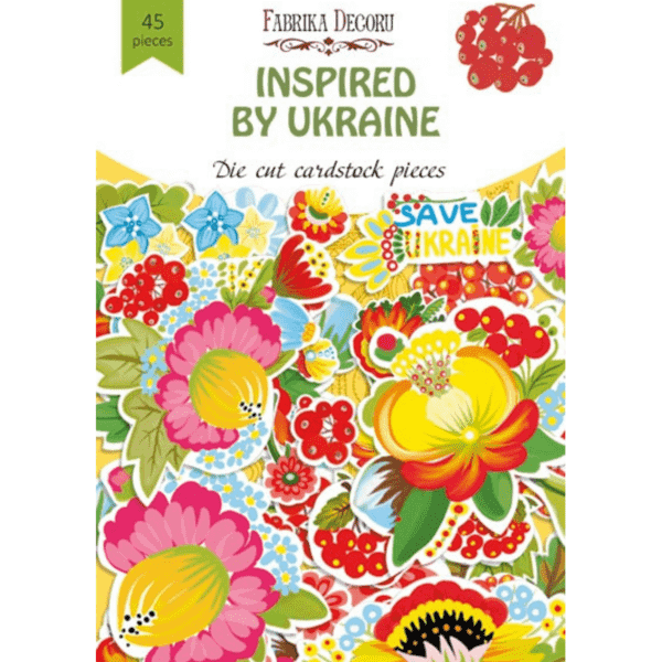 Набор высечек, коллекция «Inspired by Ukraine», 45 шт
