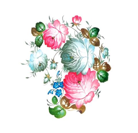 Трансфер универсальный Cadenсe Floral Collection by Svetlana Zhurkina 17х25 см, T-09