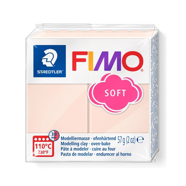 Пластика "FIMO Soft", 56 р. Колір: Тілесний №43 