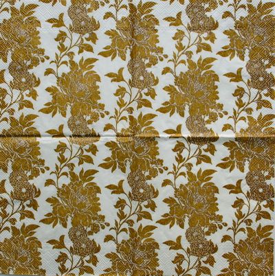 Салфетка Золотые цветы