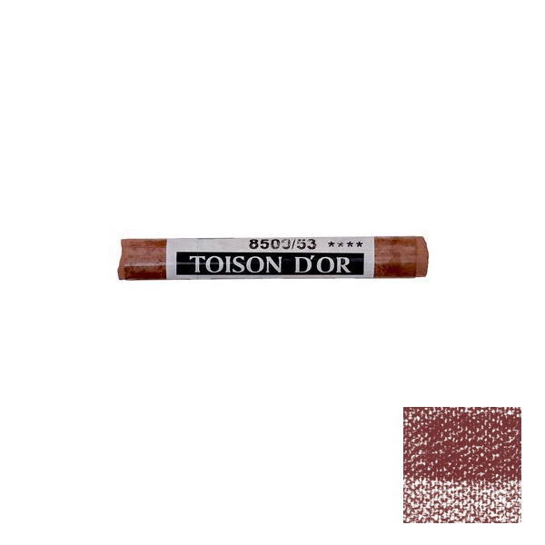 Пастель сухая мягкая TOISON D'OR Koh-I-Noor, 53 REDDISH BROWN