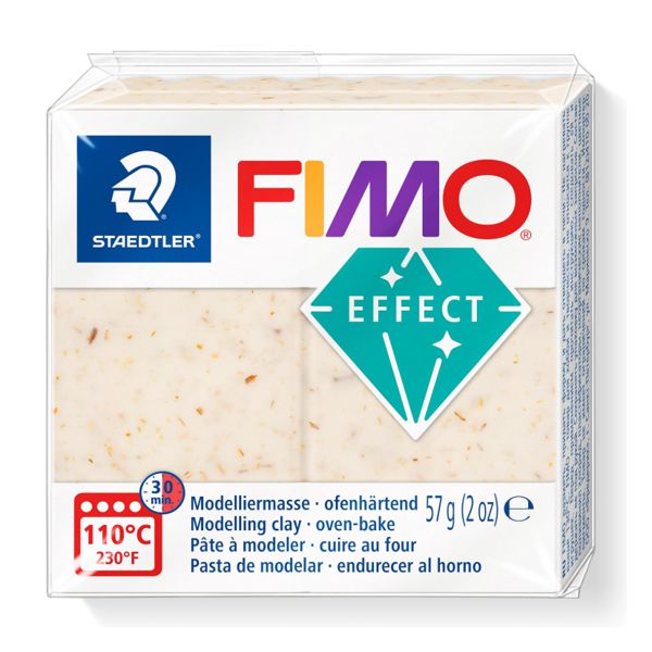 Пластика FIMO Effect, Ботаника, сухоцвет подсолнуха, 57г - фото 1