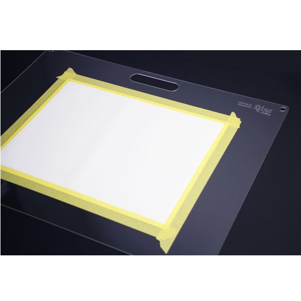 Акриловий планшет для акварелі прозорий з ручкою (38,7х48х0,3 см), ROSA Gallery  - фото 3