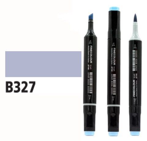 Маркер спиртовий Finecolour Brush 327 баклажан B327 