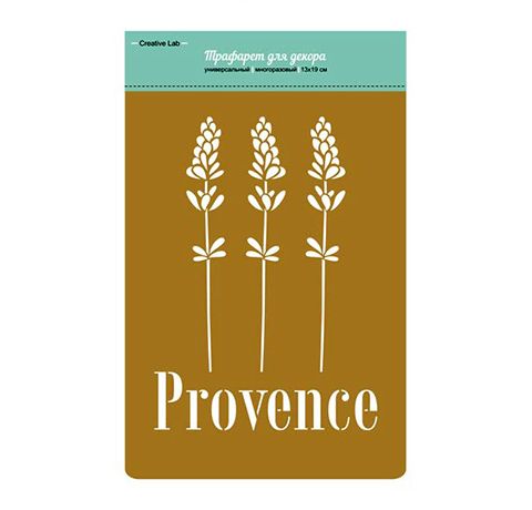 Трафарет «Provence-2», многоразовый (не клейкий), 13х19 см