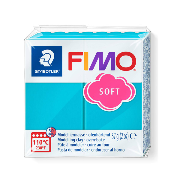 Пластика «FIMO Soft», 56 г. Цвет: Мята №39
