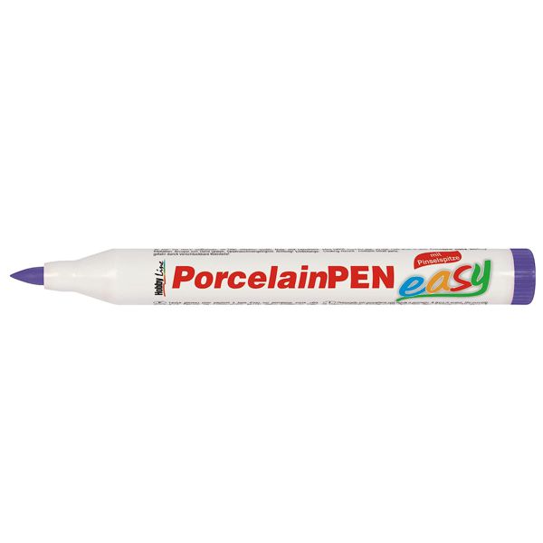 Тонкий маркер по стеклу и фарфору Porcelain Pen ФИОЛЕТОВЫЙ