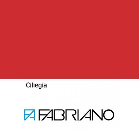 Папір для дизайну Fabriano Colore B2 (50*70 см) 200г/м2, дрібне зерно, №47 CILIEGIA (Вишневий) 