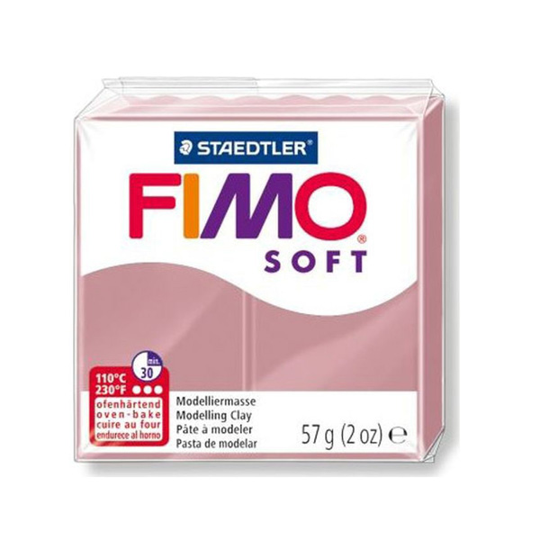 Пластика «FIMO Soft», 56 г. Цвет: Античная роза
