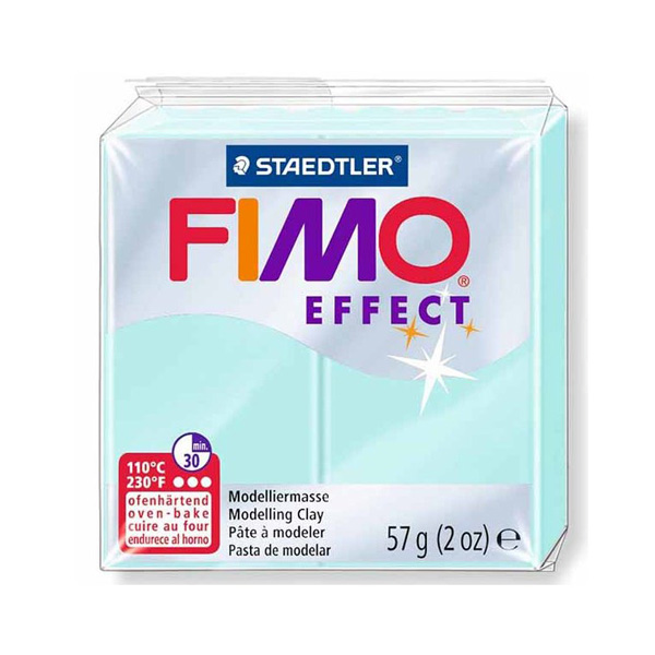 Пластика "FIMO Effect Pastel", 56 Колір: М'ята  - фото 1