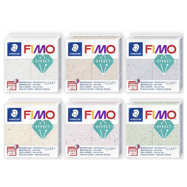 Пластика FIMO Effect БОТАНИКА, 57г. ВЫБРАТЬ ЦВЕТ