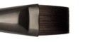 R&L Кисть плоская короткий ворс Акварельная, Zen 83 (синтетика+натуральный волос). №1 (25 мм)
