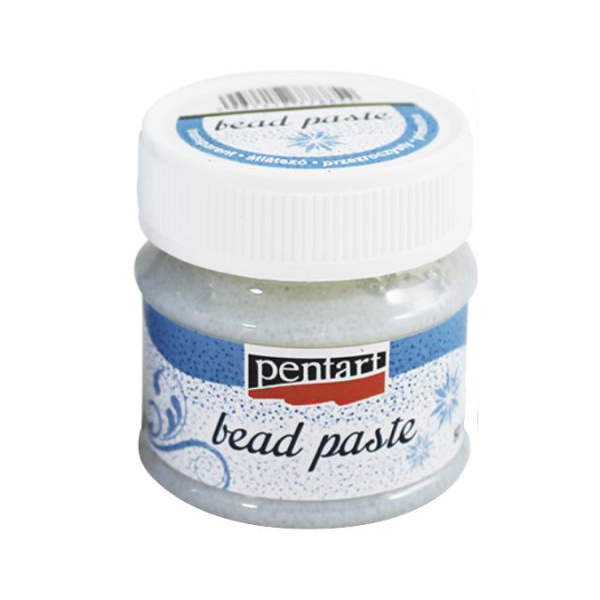 Структурная паста со стеклянными шариками Bead Paste Pentart, 50 ml - фото 1