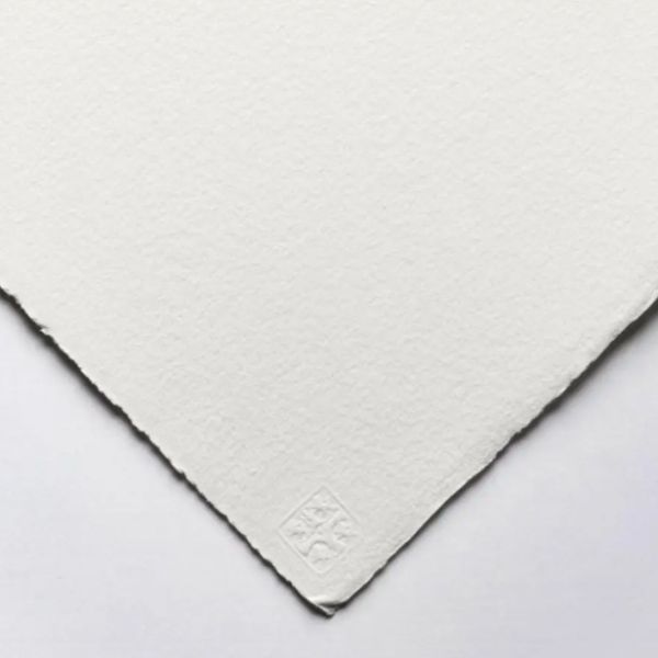 Бумага акварельная St.Cuthberts Mill Saunders Waterford, HP, Extra White, 100% хлопок, 300 г/м2, 56x