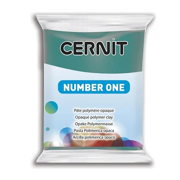 Полімерна глина Cernit Number One, 56 гр. Колір: Сосновий №033 