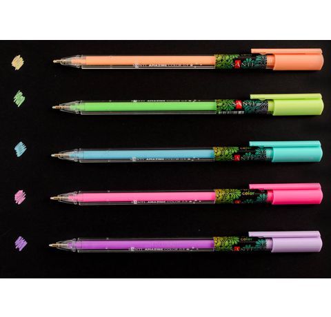 Гелевые ручки Santi «Amazing color», цвета в ассортименте