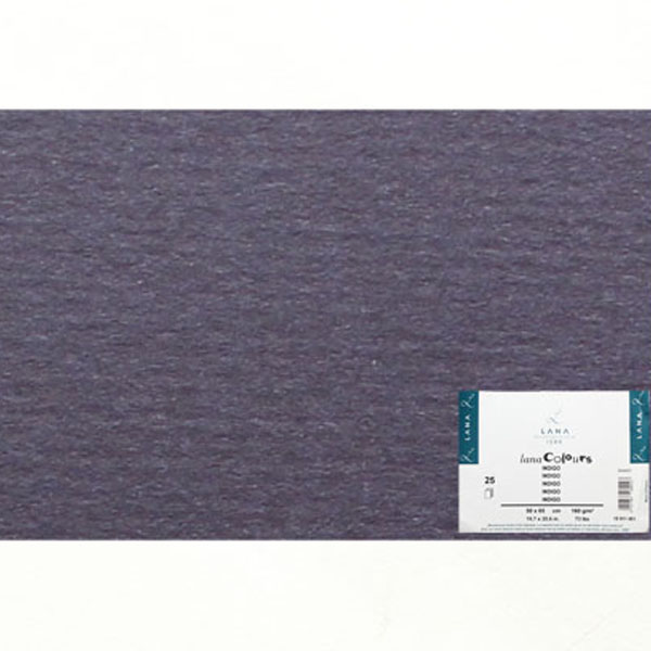 Бумага для пастели «Lana», 45% хлопок, 50х65см, 160г/м2. Цвет: ИНДИГО