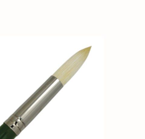 Кисть художественная, круглая, щетина, д.р., R&L Regis. №12