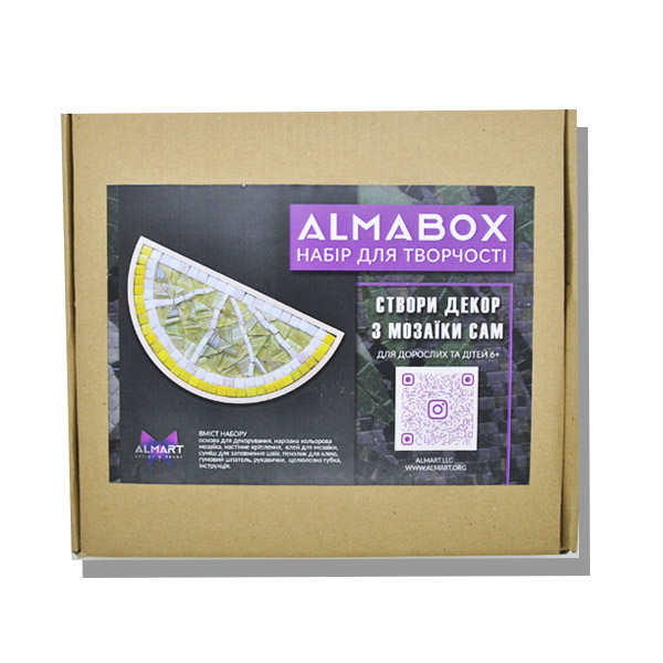 Набір для декорування мозаїкою ALMABOX «Лимон-2» 
